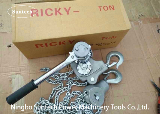 Alat Saluran Transmisi Aluminium Alloy Manual Menangani Seri Lifting Electric Chain Hoist