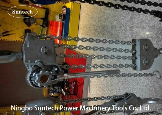 Alat Saluran Transmisi Aluminium Alloy Manual Menangani Seri Lifting Electric Chain Hoist