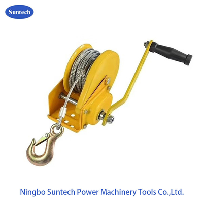 Newart 1200Lb Hand Anchor Winch Dengan Friksi Brake Kabel Winch Puller