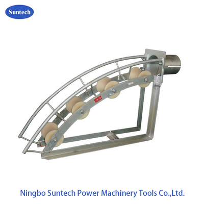 Perlindungan Masuk Kabel Tanah 100mm Trench Roller, Cable Guide Roller