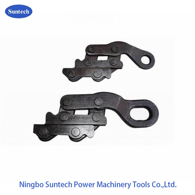 Parallel Jaw Type Self Gripping Earth Wire Clamp 16KN Untuk Jalur Transmisi