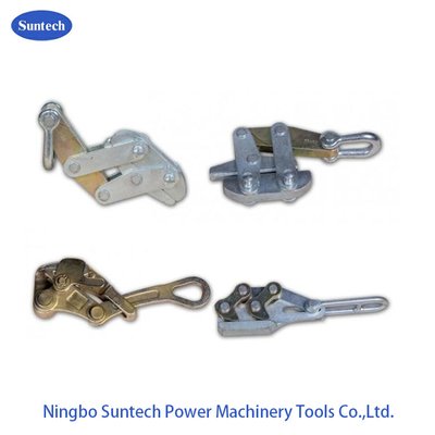 30KN Eksentrik Self Gripping Clamps Kencangkan Kawat 15mm