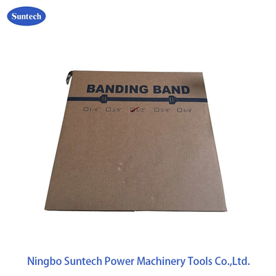 ISO9001 Cold Rolled Lebar 12.7mm Stainless Steel Strapping Band
