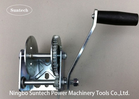 800 Lb Hand Winch Manual Dengan Tali, Hand Crank Boat Winch
