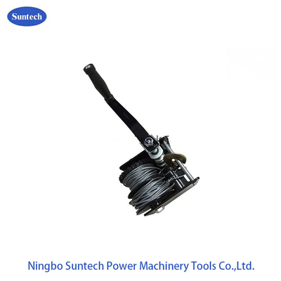 680kg Dua Kabel Worm Gear Manual Hand Crank Winch