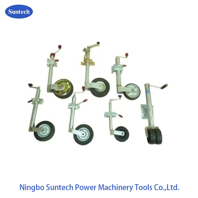 6″ Top Wind Clamp Pada Box Trailer Jack Jockey Wheel