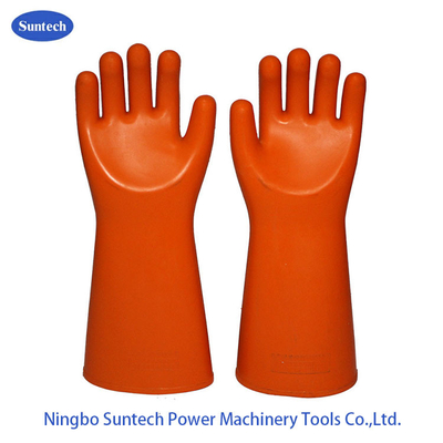 Sarung Tangan Listrik Straight Cuff Rubber Latex 35KV Isolasi