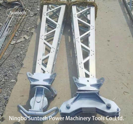 Alat Pemasangan Aluminium Alloy Electrical Gin Pole Tower