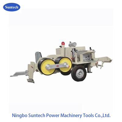 Overhead Line 300KN Wire Puller Machiner, Mesin Penarik Hidrolik Dan Pemasangan