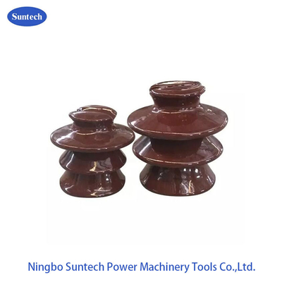Saluran Listrik Listrik Porselen Pin Insulator Tegangan Tinggi 24KV