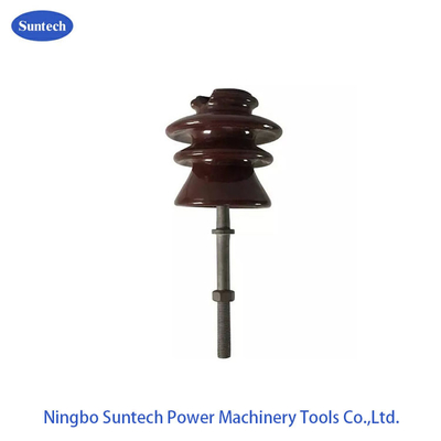 Pin Mengkilap Insulator Porselen Tegangan Tinggi 11KV P - 11 - Y