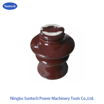 Pin Mengkilap Insulator Porselen Tegangan Tinggi 11KV P - 11 - Y