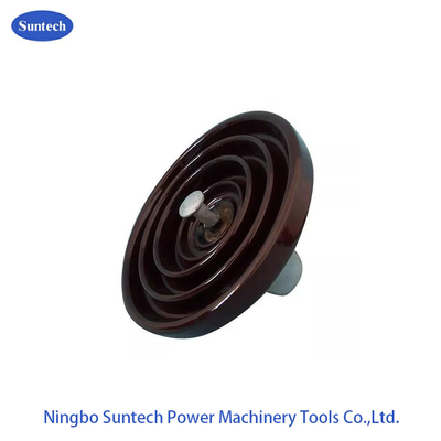Insulator Suspensi Porselen Disk Tegangan Tinggi 110kv 120KN