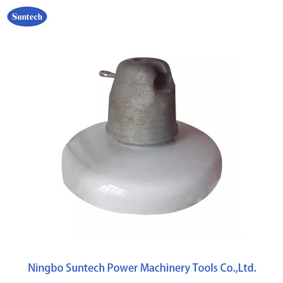 Insulator Suspensi Porselen Disk Tegangan Tinggi 110kv 120KN
