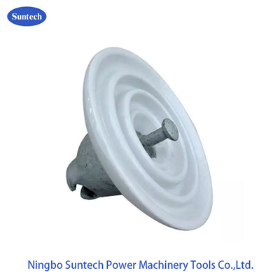 70KN Saluran Transmisi Porcelain Disc Suspension Insulator Dengan Cap