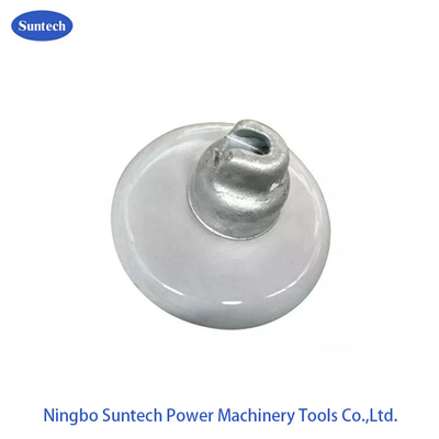 70KN Saluran Transmisi Porcelain Disc Suspension Insulator Dengan Cap
