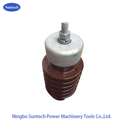 Insulator Pos Saluran Listrik Porselen Tegangan Rendah 57 - 2 33KV