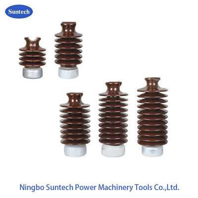 33kv Saluran Transmisi Listrik Post Insulator Bahan Porselen