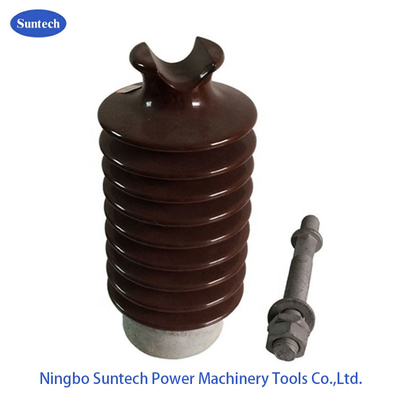 33kv Saluran Transmisi Listrik Post Insulator Bahan Porselen