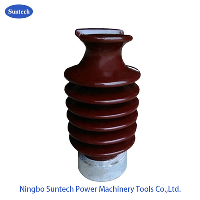 33kv Saluran Transmisi Listrik Post Insulator Bahan Porselen