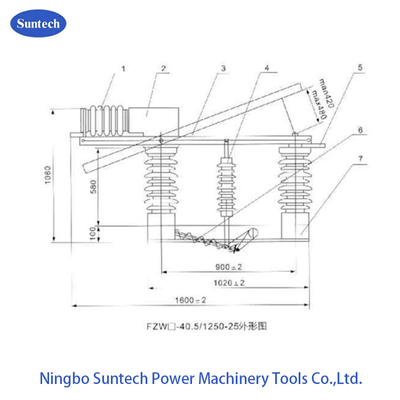 3 Phase AC 12KV Outdoor Vacuum Load Break Switch