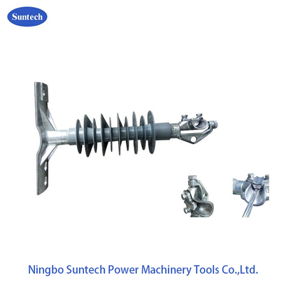 33KV 10KN Tegangan Tinggi Polimer Listrik Standdff Insulator