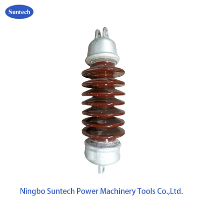 70KN 11KV Suspensi Jenis Porselen Insulator Batang Panjang