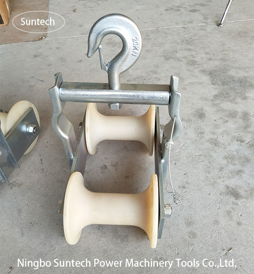 5KN Kabel Roller Pulley untuk Pembangunan Kabel Listrik dan Komunikasi