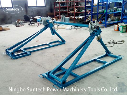 Pilot Wire Hydraulic Conductor Drum Stand untuk Alat Keamanan Konstruksi