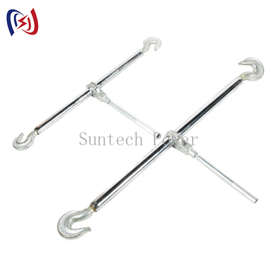 Dual Hook Baja Dan Aluminium Alloy Turnbuckle Untuk Transmisi Daya