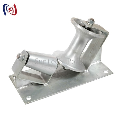 SHCZ-0.5 Alat Tarik Kabel Aluminium Angeld Crossarm Mounted Stringing Block