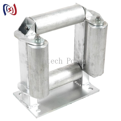Kabel Pulling Pulley Blok Kabel guide rollers Frame Jenis Kabel Pulley