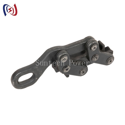 Parallel Jaw Type Self Gripping Earth Wire Clamp 16KN Untuk Jalur Transmisi