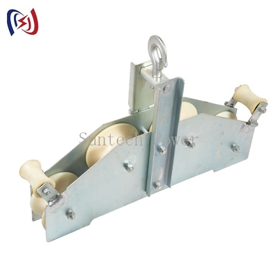 Kabel Serat Optik Pulley Block 10KN OPGW Quadrant Block Tipe Gabungan SHZHD10