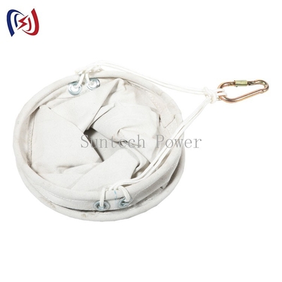 Merangkai Tas Alat Kanvas Silinder Kabel Udara