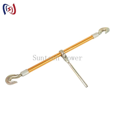 Aluminium Alloy Double Hook Light Weight Steel Turnbuckle Untuk Konstruksi Tenaga