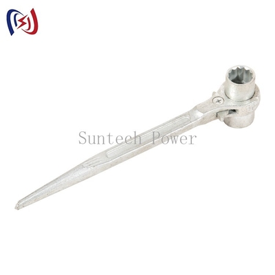 360mm M24 Socket Ratchet Menangani Alat Merangkai Kunci Pas Di Saluran Transmisi
