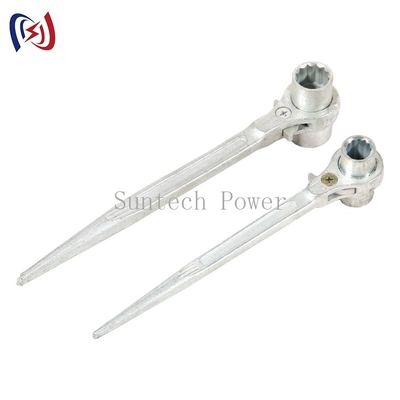 360mm M24 Socket Ratchet Menangani Alat Merangkai Kunci Pas Di Saluran Transmisi