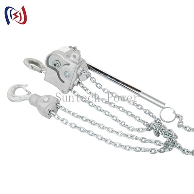 Alat Saluran Transmisi Aluminium Alloy Manual Menangani Seri Lifting Electric Chain Hoist