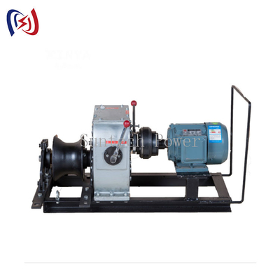 Penarik Winch Kabel 5RPM Bertenaga Bensin