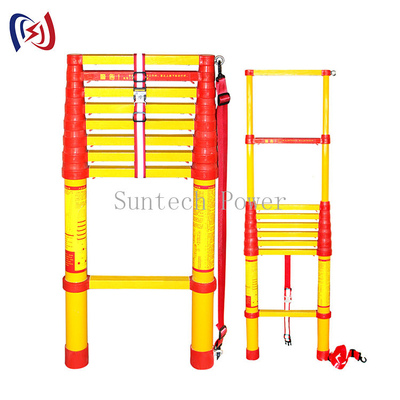 8m FRP Fiberglass Extension Ladder Konstruksi Menara Erction Tools