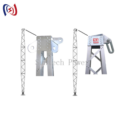 Alat Pemasangan Aluminium Alloy Electrical Gin Pole Tower