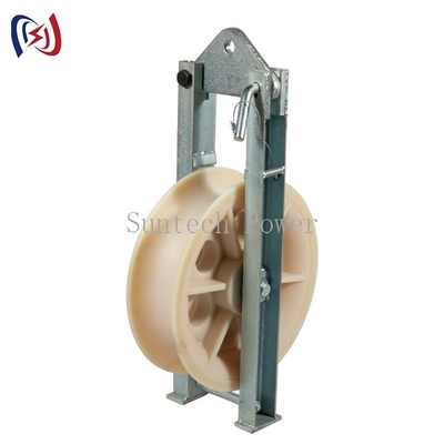 Overhead Line Single Sheave Conductor Stringing Triple Pulley Block