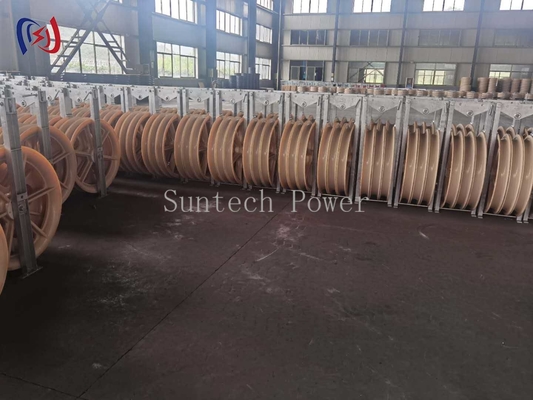 916 Series Stringing Block Customizable Overhead Transmission Line Tools untuk Konduktor ACSR720