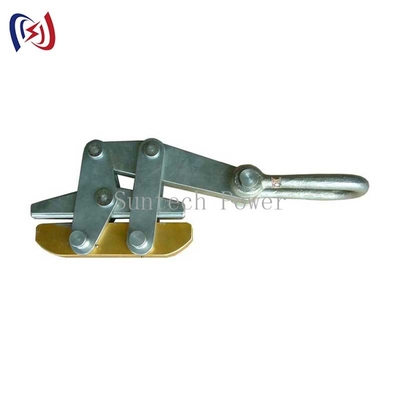 Anti twist baja tali konduktor Gripper kabel menarik Klem Stringing of Transmission Line