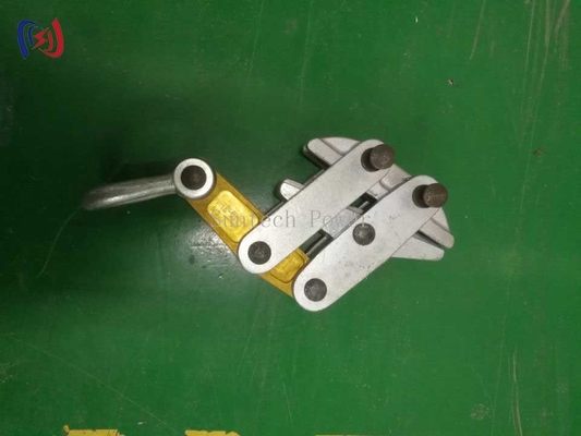 Anti twist baja tali konduktor Gripper kabel menarik Klem Stringing of Transmission Line