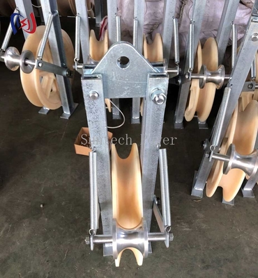 Rol pengeringan Stringing Block Konduktor Stringing Blocks Transmission Line Rol pengeringan