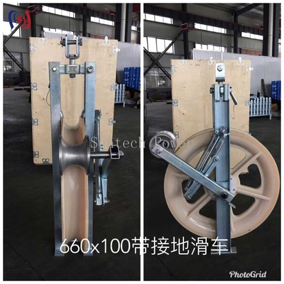 Rol pengeringan Stringing Block Konduktor Stringing Blocks Transmission Line Rol pengeringan
