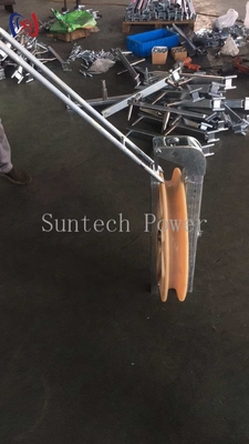 Helikopter Konduktor Stringing Blocks Transmission Line Stringing Tools
