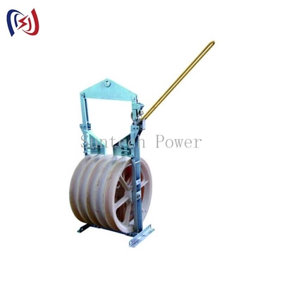 508 X 75MM Heavy Duty Wire Rope Pulley Konduktor Stringing Blok